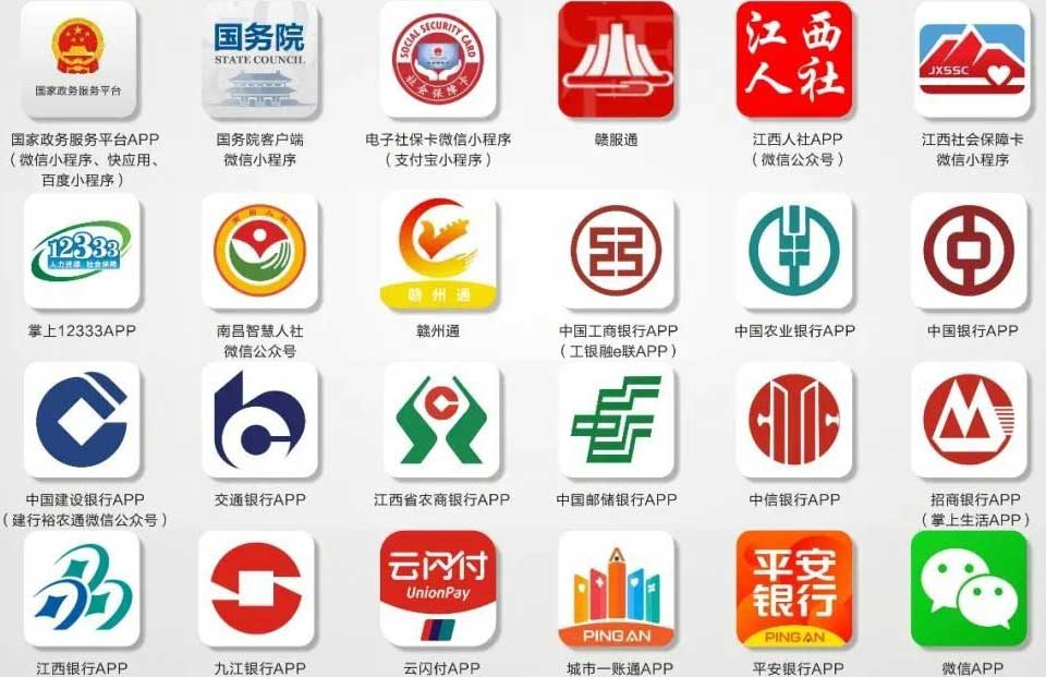 江西省電子社?？ǖ纳暾埡灠l(fā)渠道