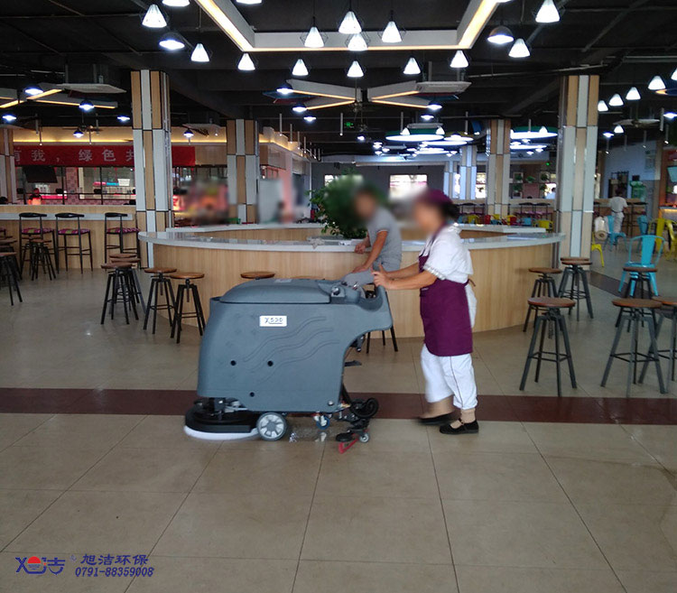 辦公大樓食堂保潔，食堂專用洗地機